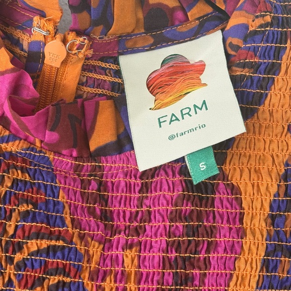 FARM Rio Colorful Floral Blouse - Picture 4 of 4